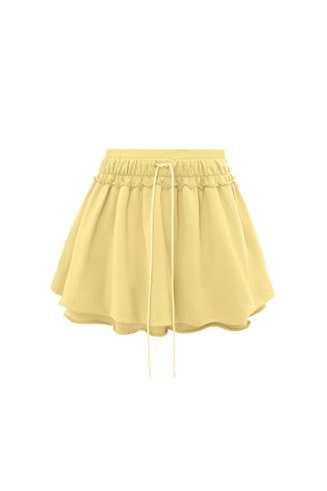 спідниця balloon у кольорі baby yellow