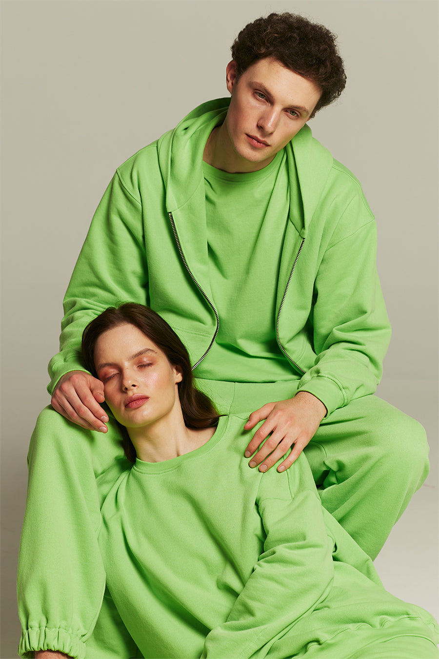 зіпер у кольорі jasmine