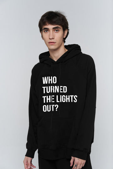 худі "lights out" у чорному кольорі
