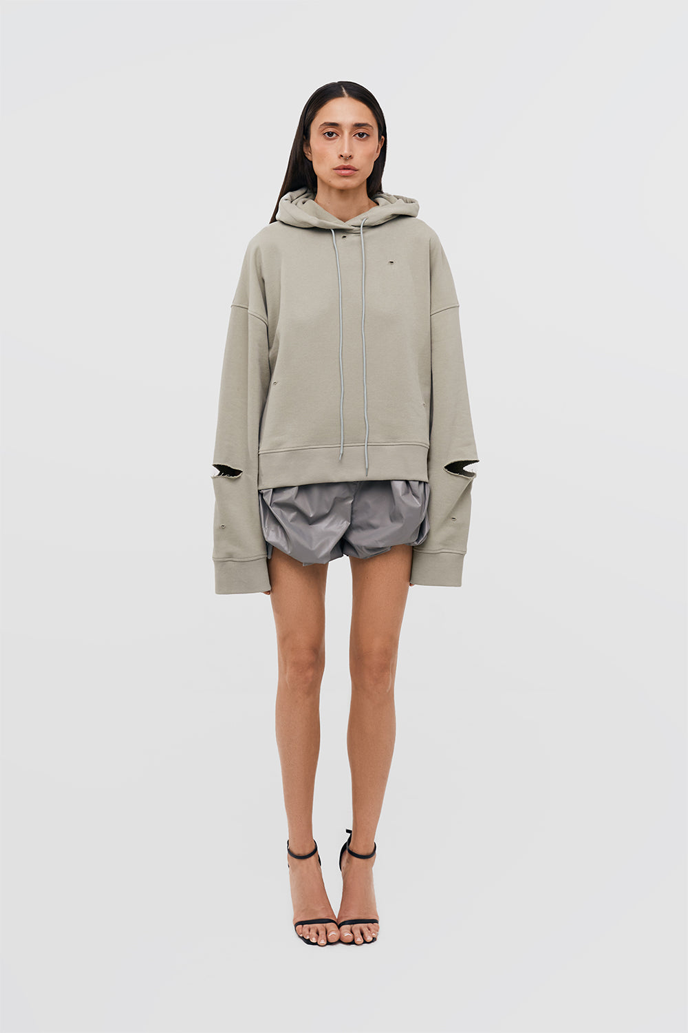 худі "destroed" у кольорі forest