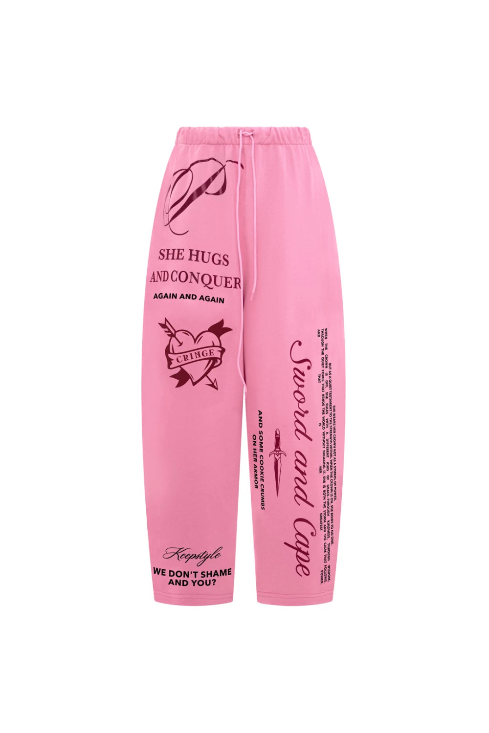 штани balloon із принтами у кольорі bubble