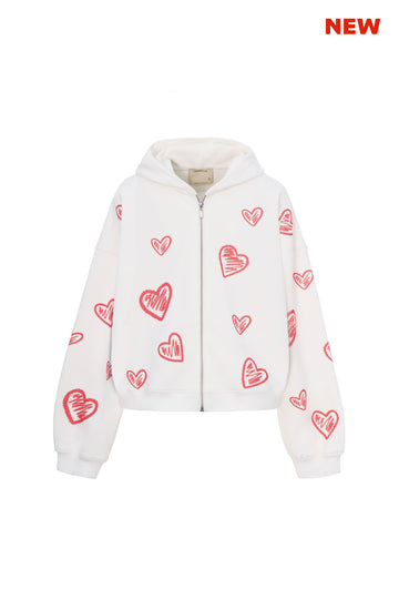 зіпер із серцями