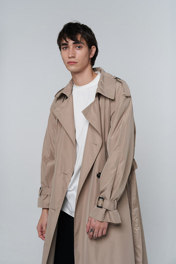 тренч 80s у кольорі beige