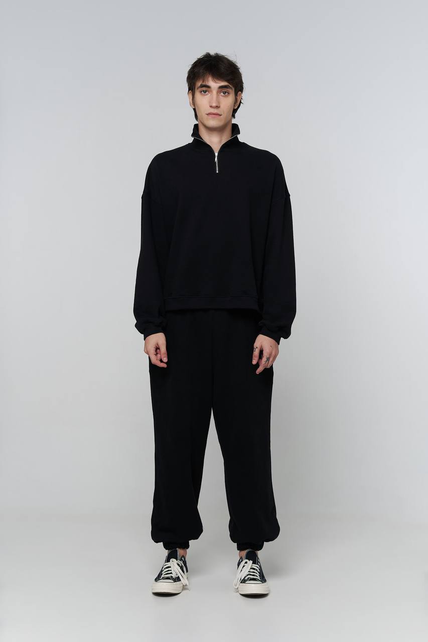 штани "groove" у чорному кольорі