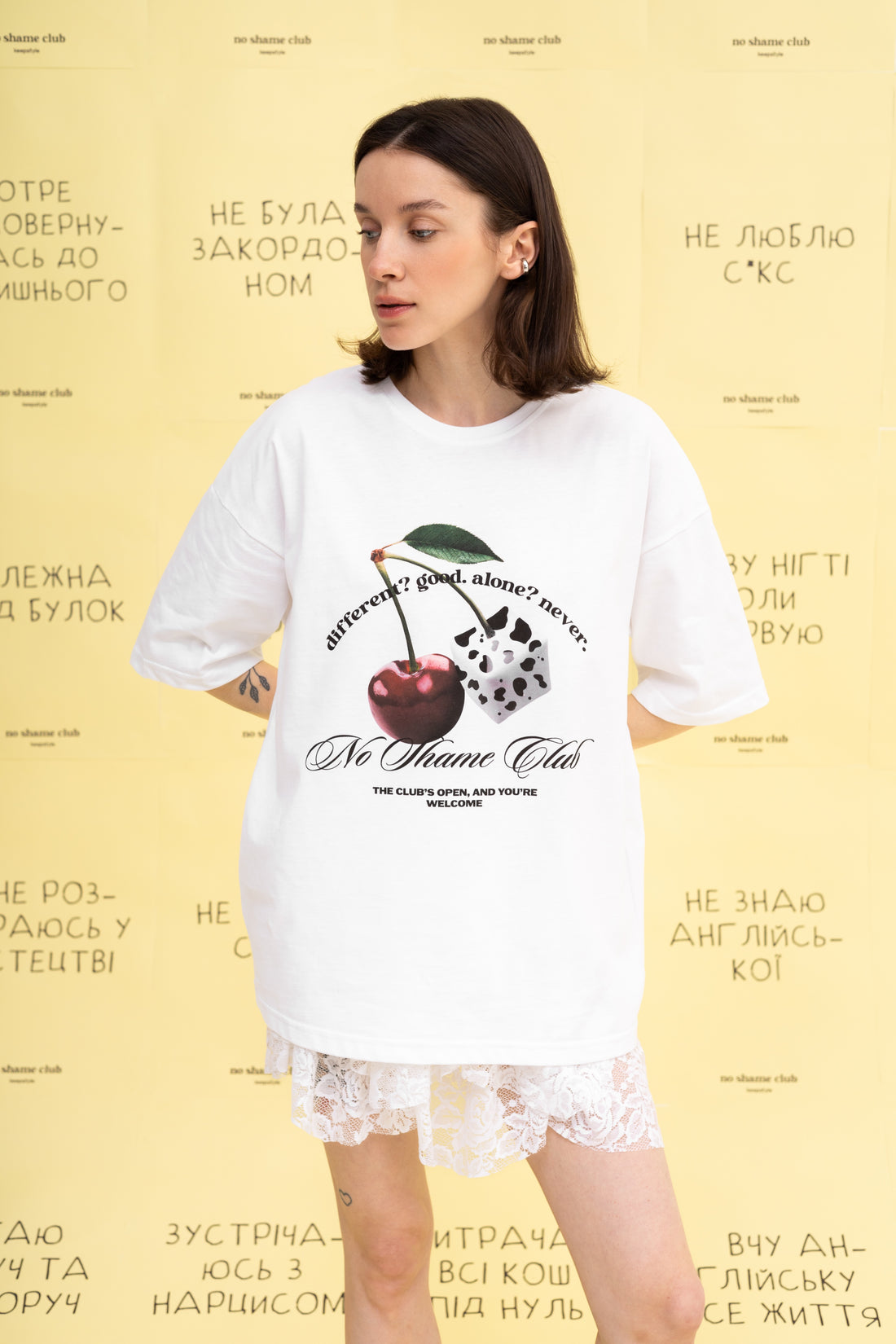 футболка no shame club