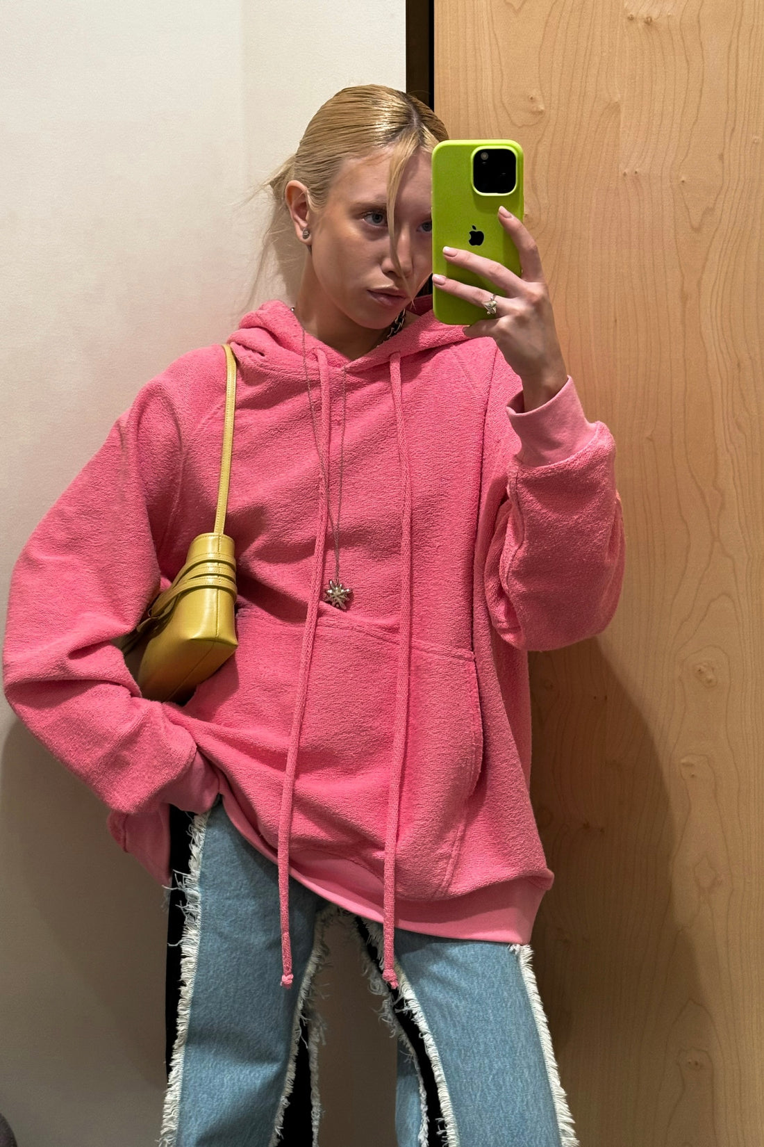 худі "unbrushed" у кольорі bubble