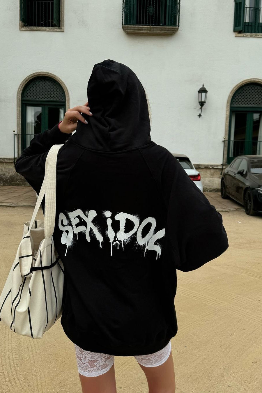 худі "sex idol" у чорному кольорі