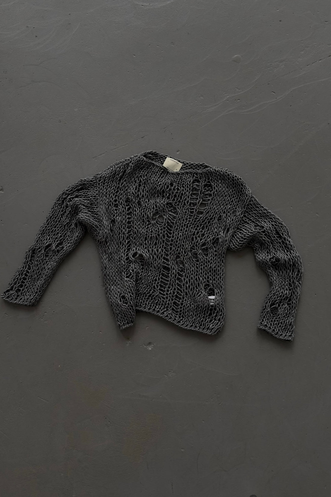 светр a la sweater у сірому кольорі
