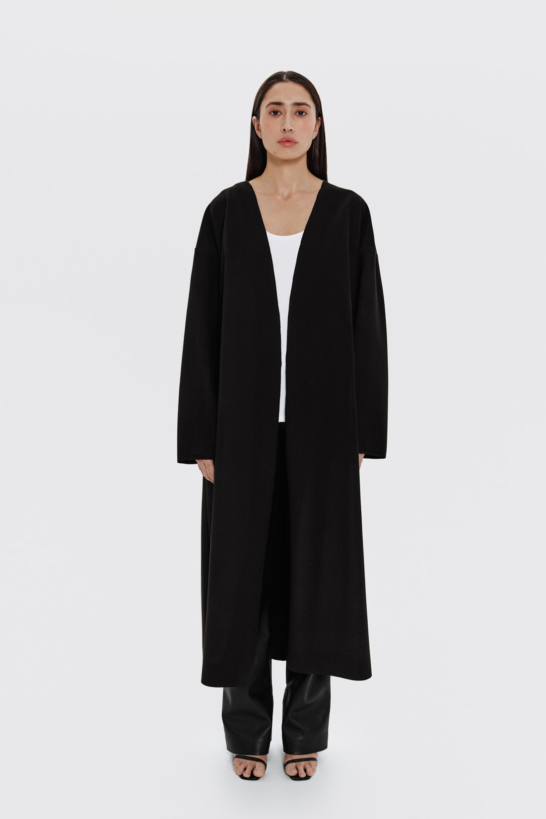 *пальто "plain" у чорному кольорі special selection