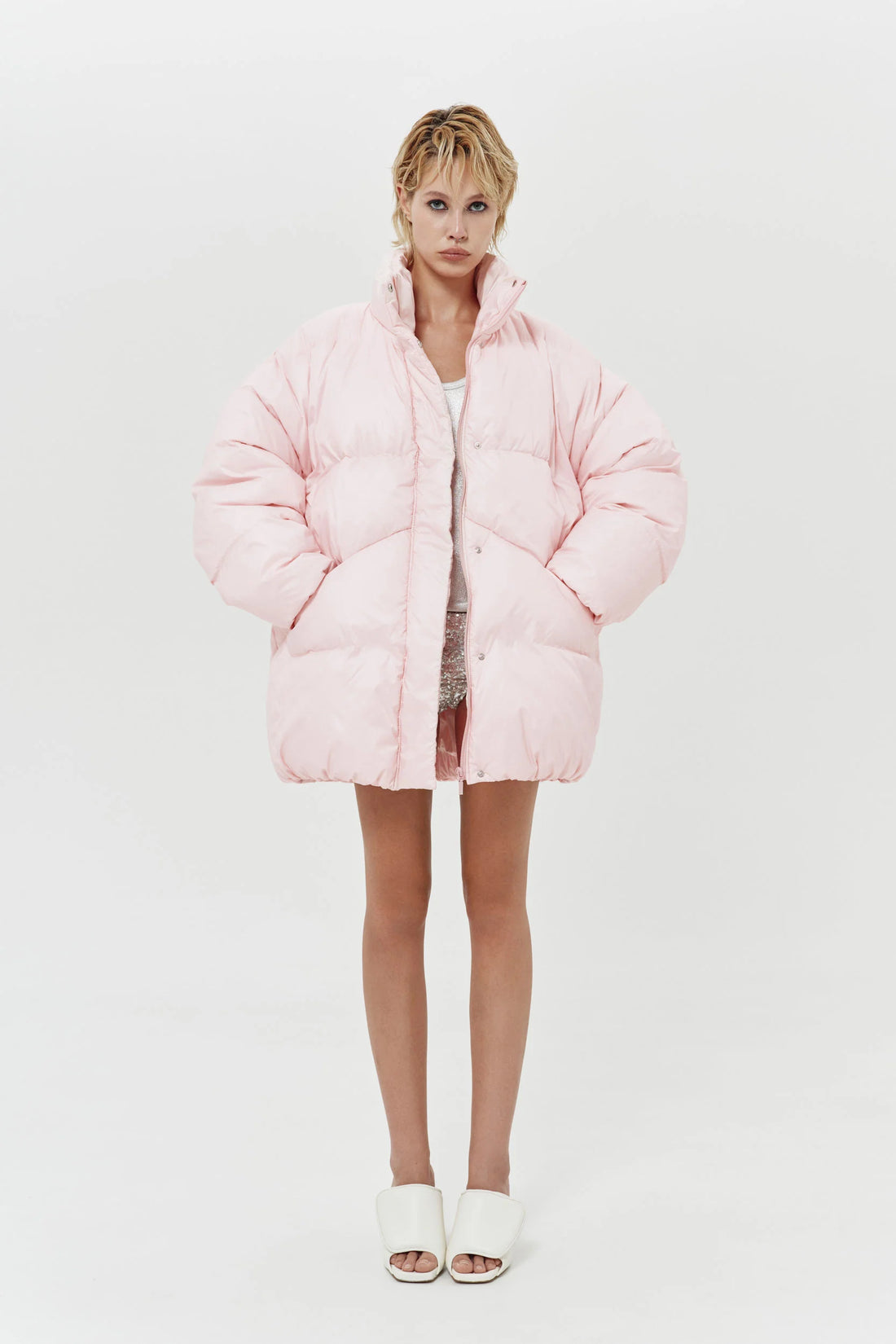 *пуховик-бомбер у кольорі bubble special selection