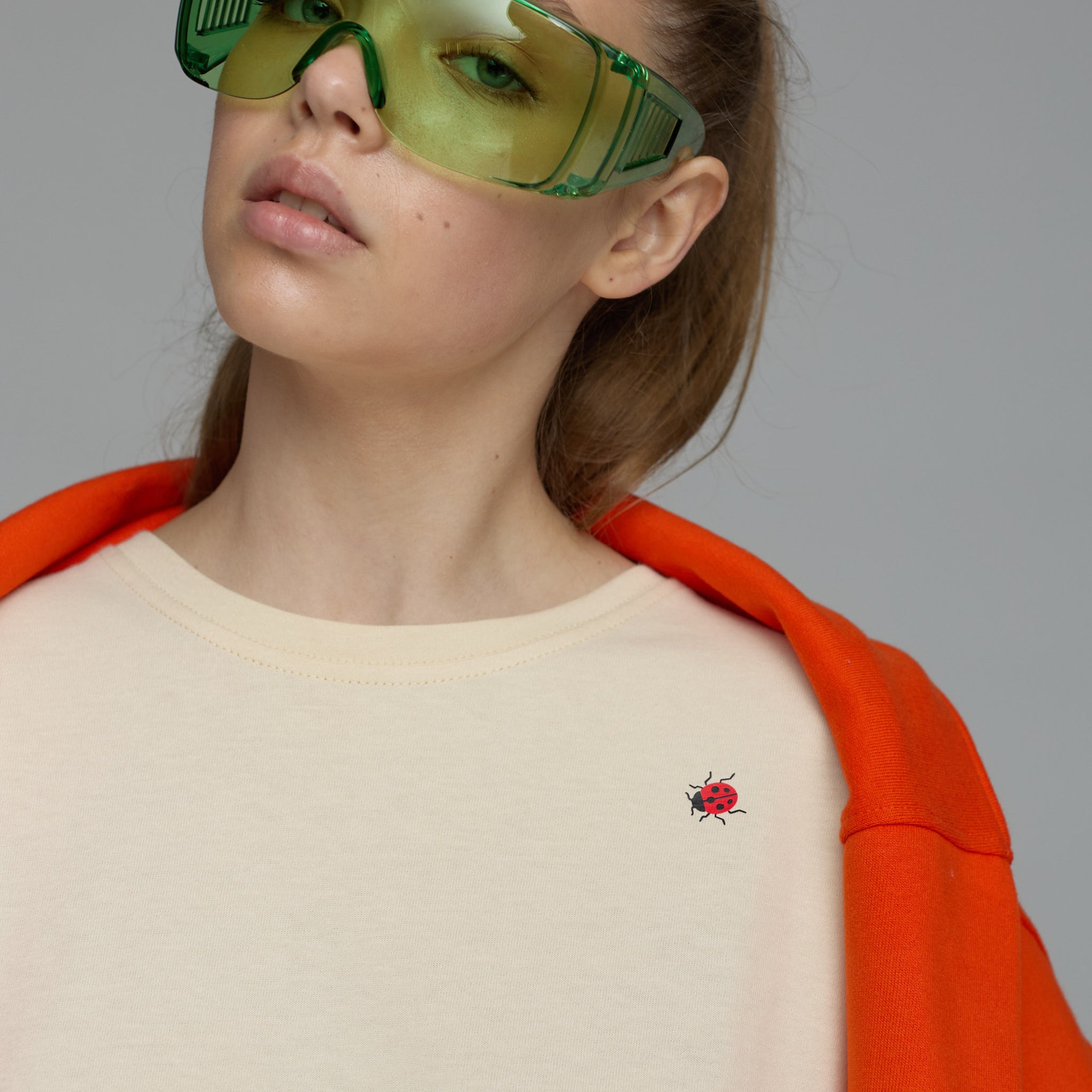 футболка "ladybug" у кольорі vanilla