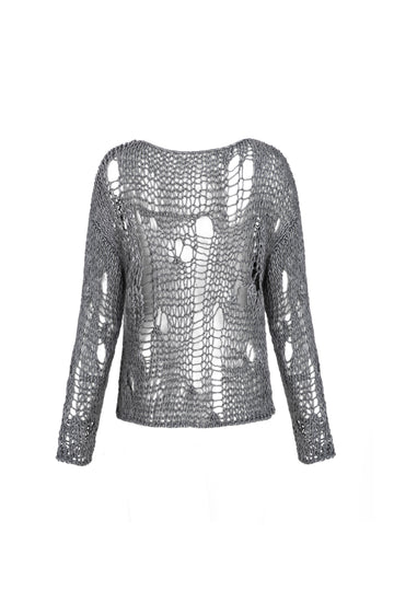 светр a la sweater у сірому кольорі