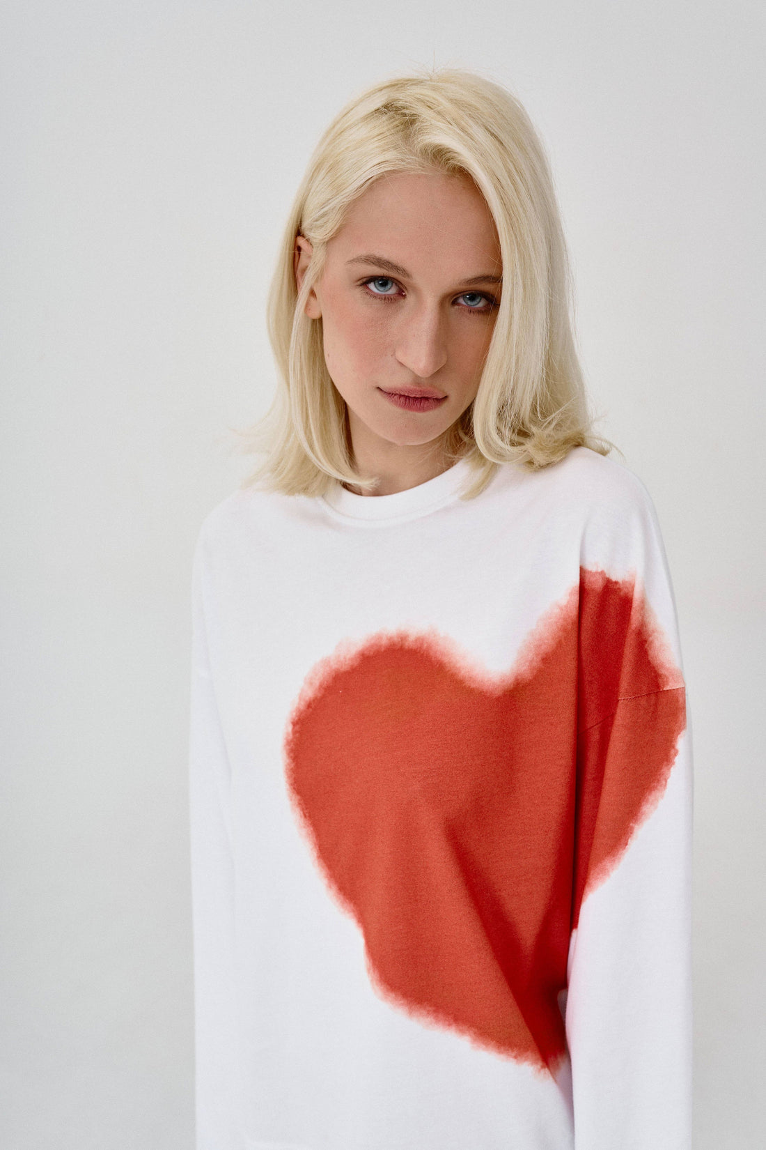 лонгслів Red heart