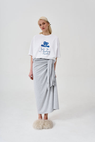 футболка kind у білому кольорі