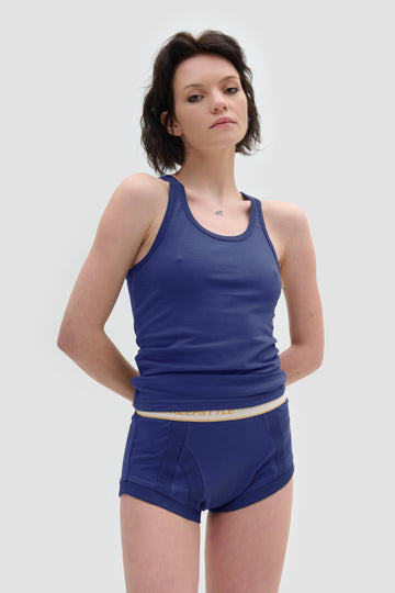 *труси-боксери жіночі у синьому кольорі special selection