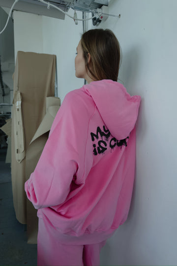 худі "my love is cool" у кольорі bubble