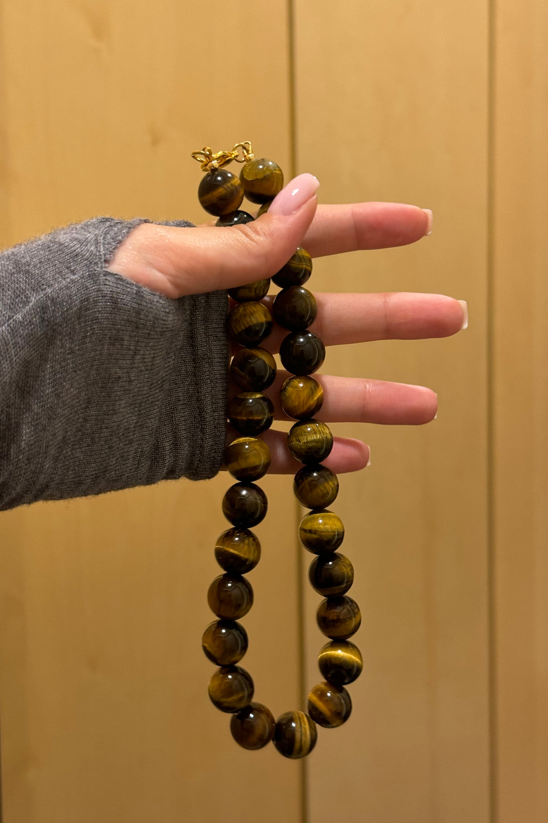 кольє NATURE CODE з тигрового агату