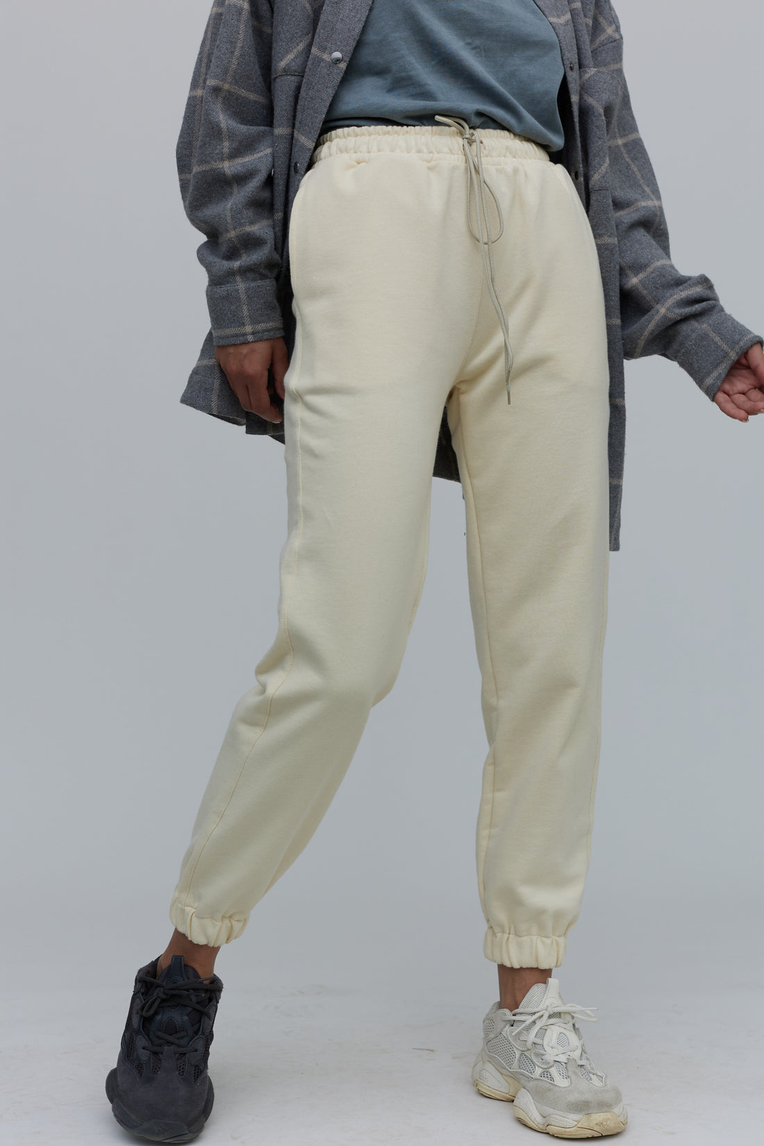 штани "unisex" у кольорі vanilla