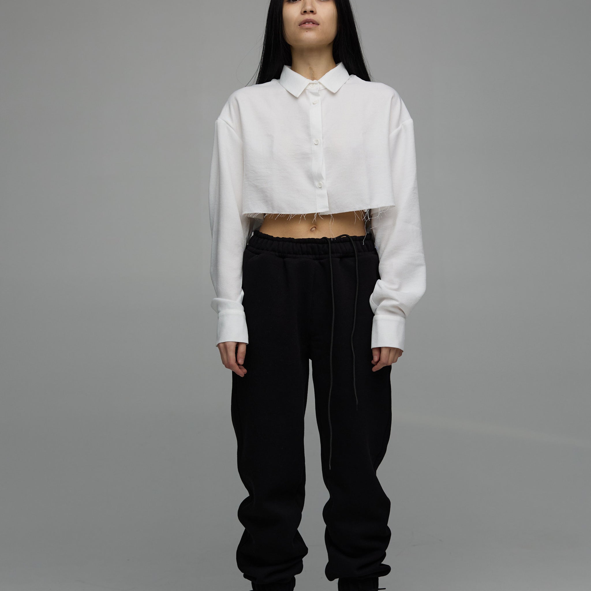 штани утеплені "unisex" у чорному кольорі