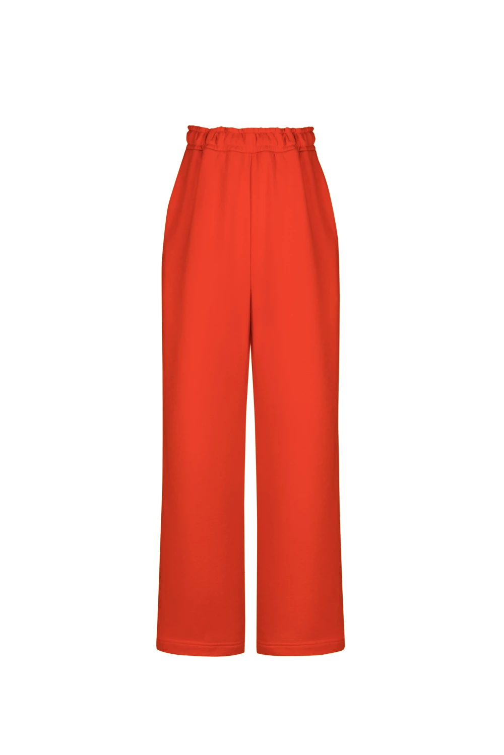 pants "real big" in red color