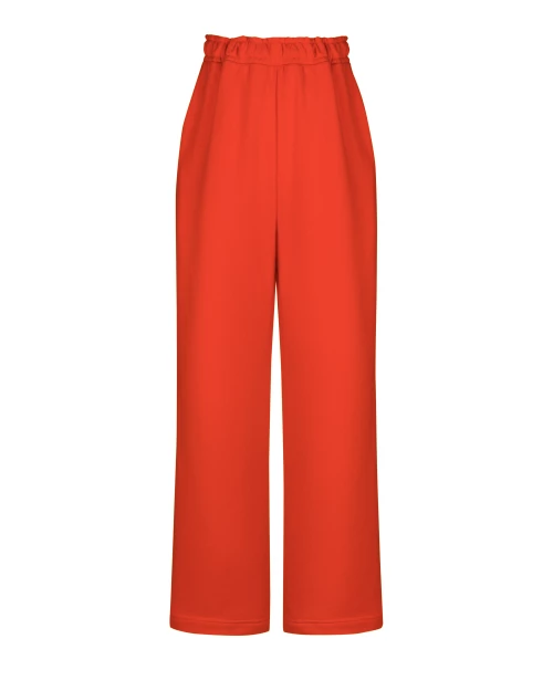 pants "real big" in red color