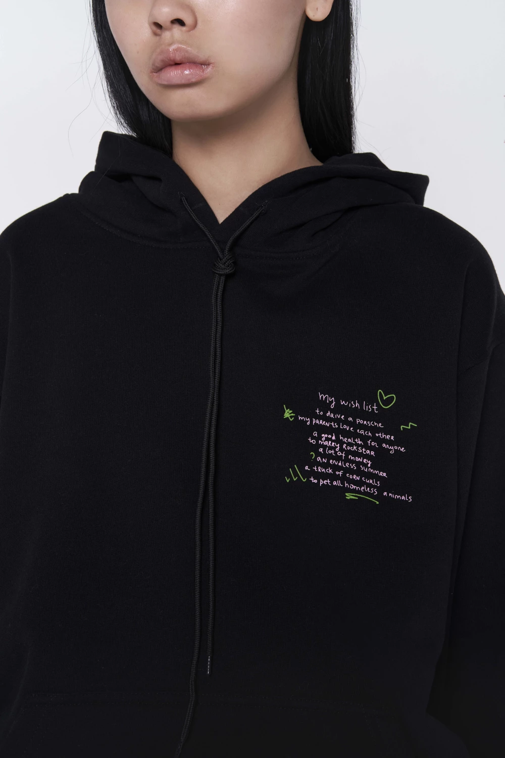 hoodie wish list in black