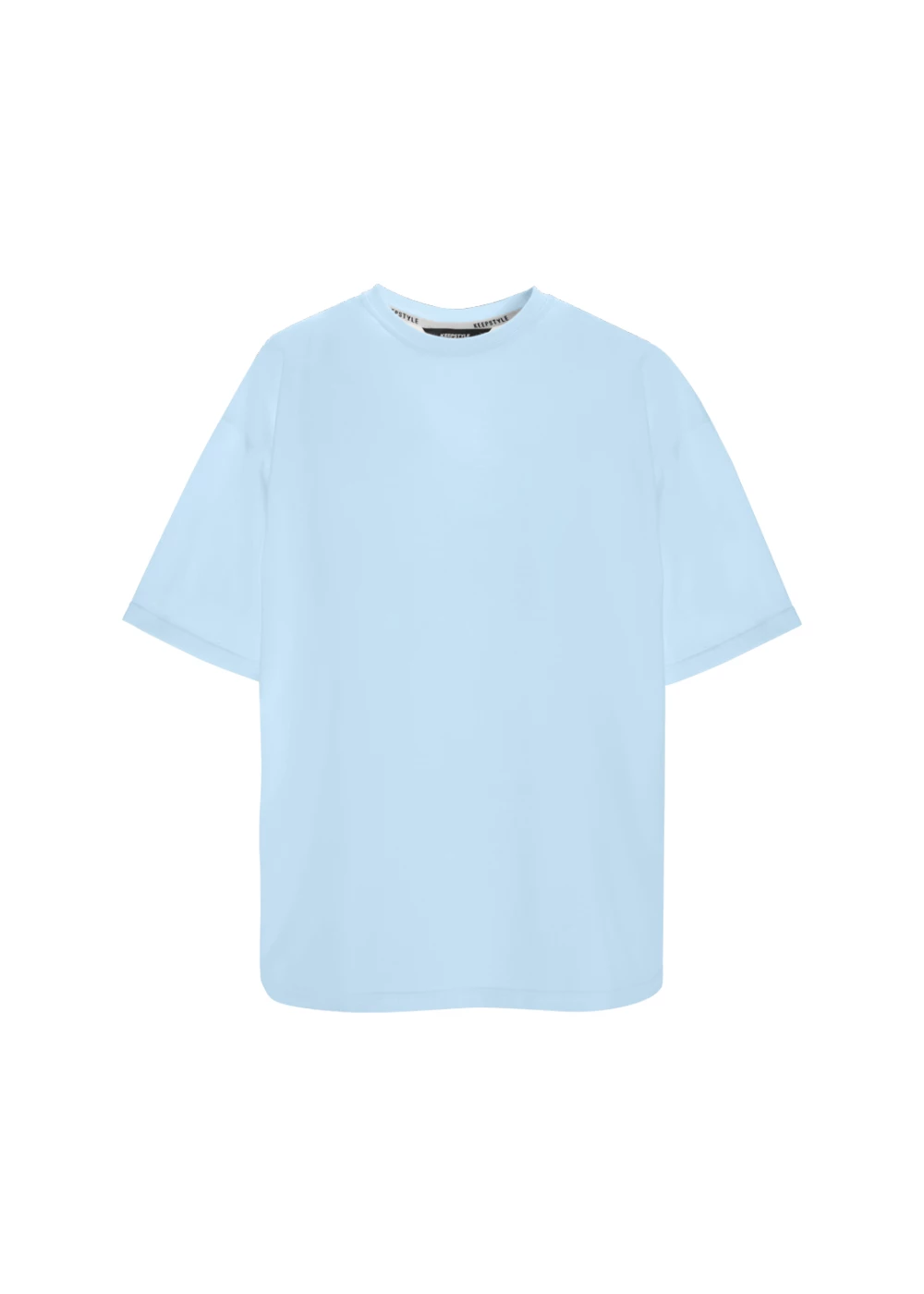 футболка basic у блакитному кольорі