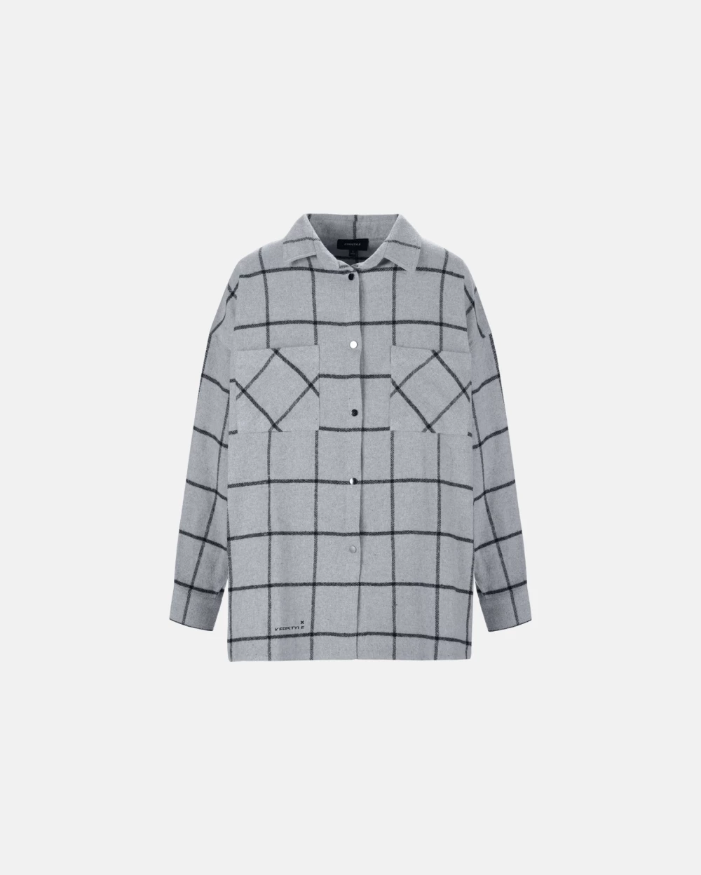 shirt X in gray color