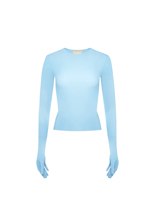 long sleeve lilith in blue color