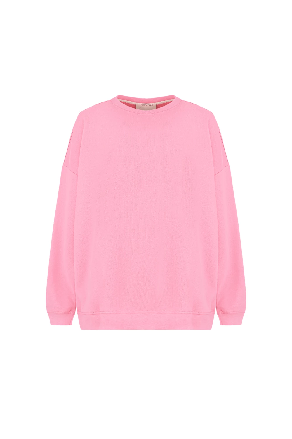 basic sweatshirt in bubble color