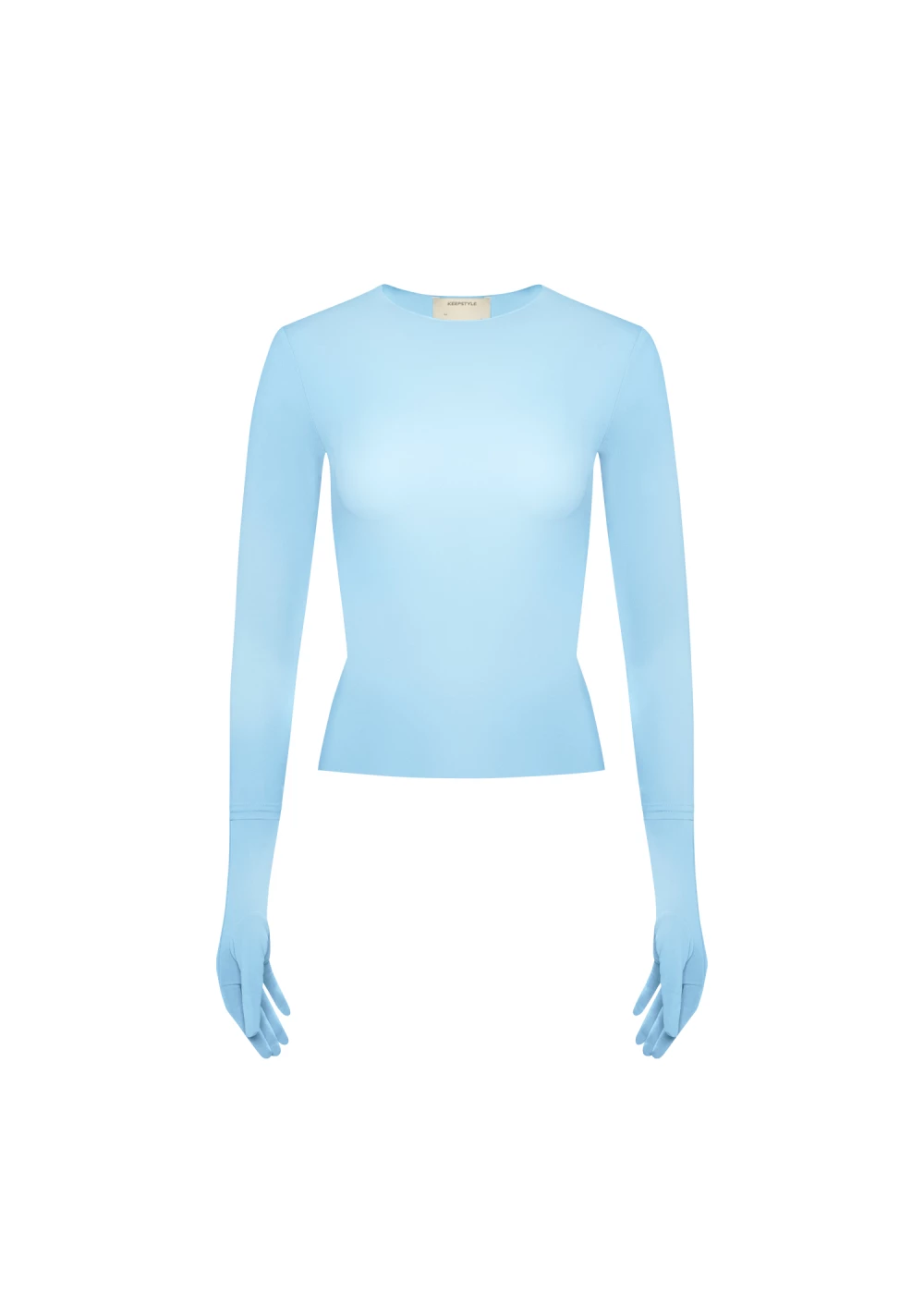 long sleeve lilith in blue color