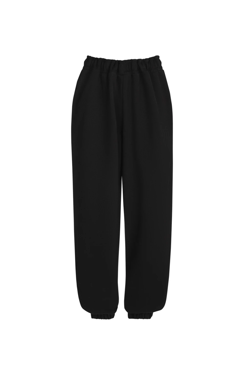 pants "groove" in black color