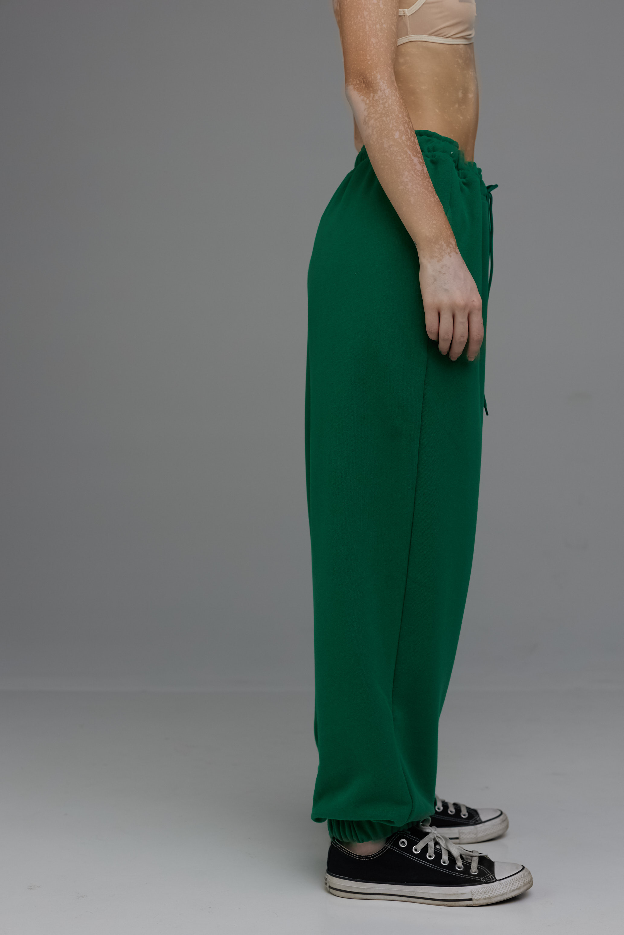 groove pants in watermelon color