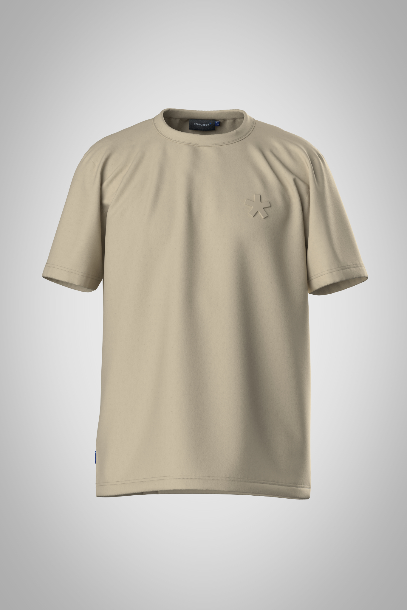 LOGO* t-shirt in sand color