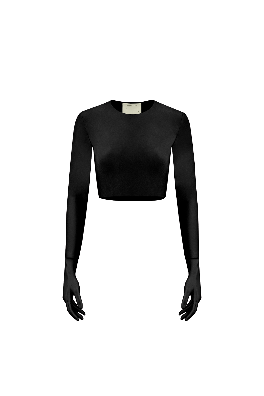 lilith top in black color