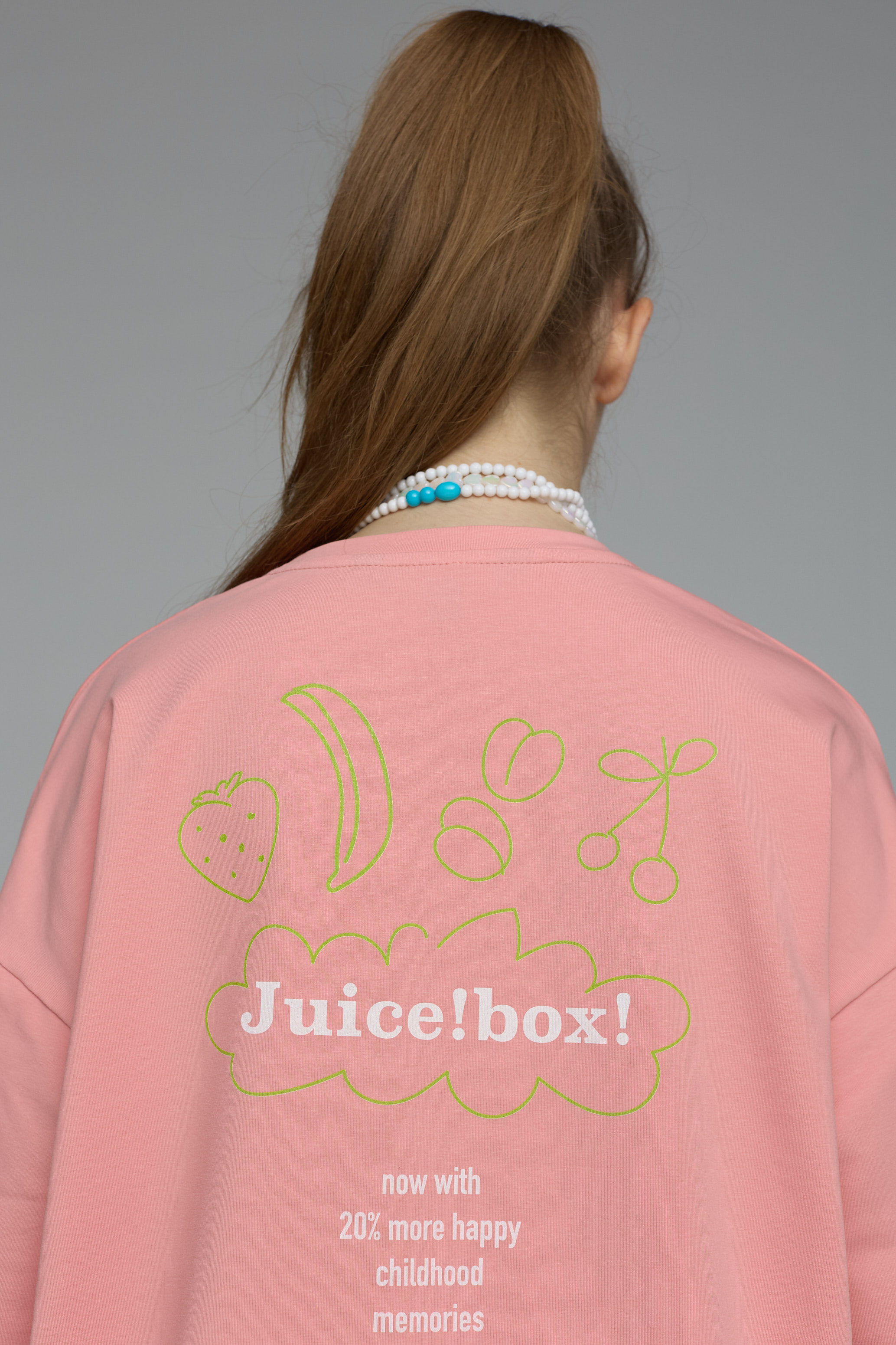 t-shirt juice in peach