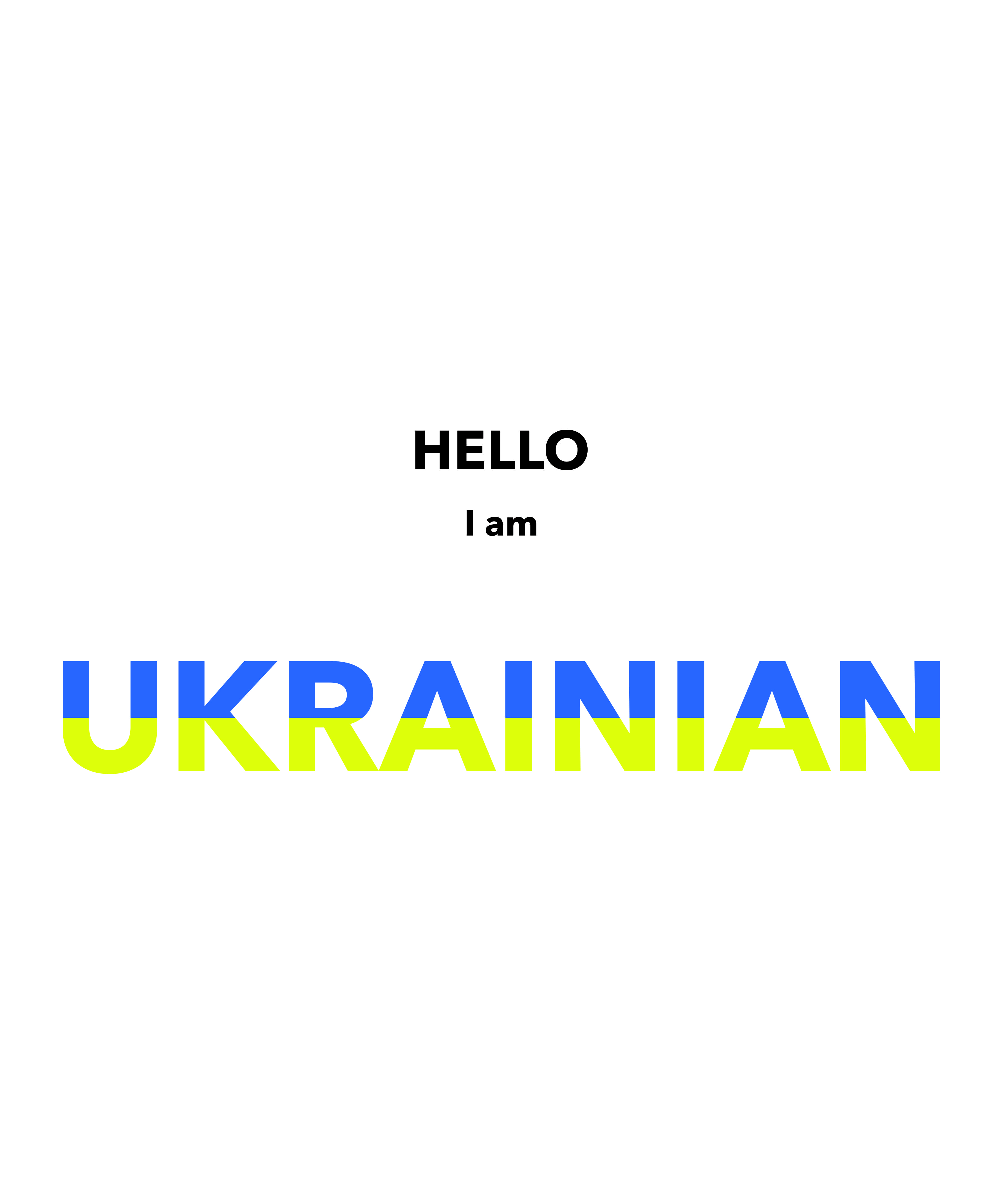 ukrainian t-shirt in white